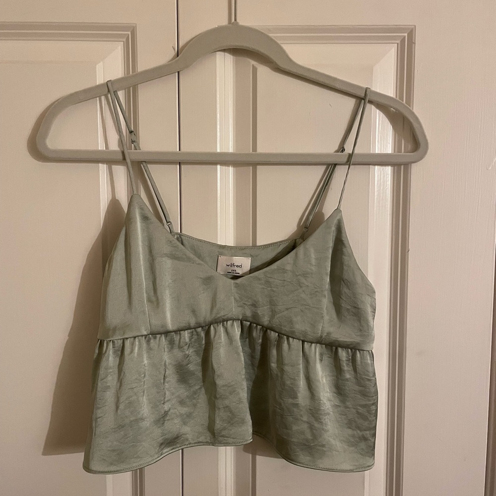 Aritzia Wilfred Lover Satin Camisole